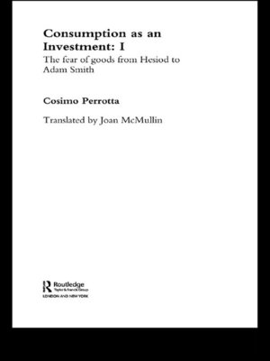cover image of Consumption as an Investment